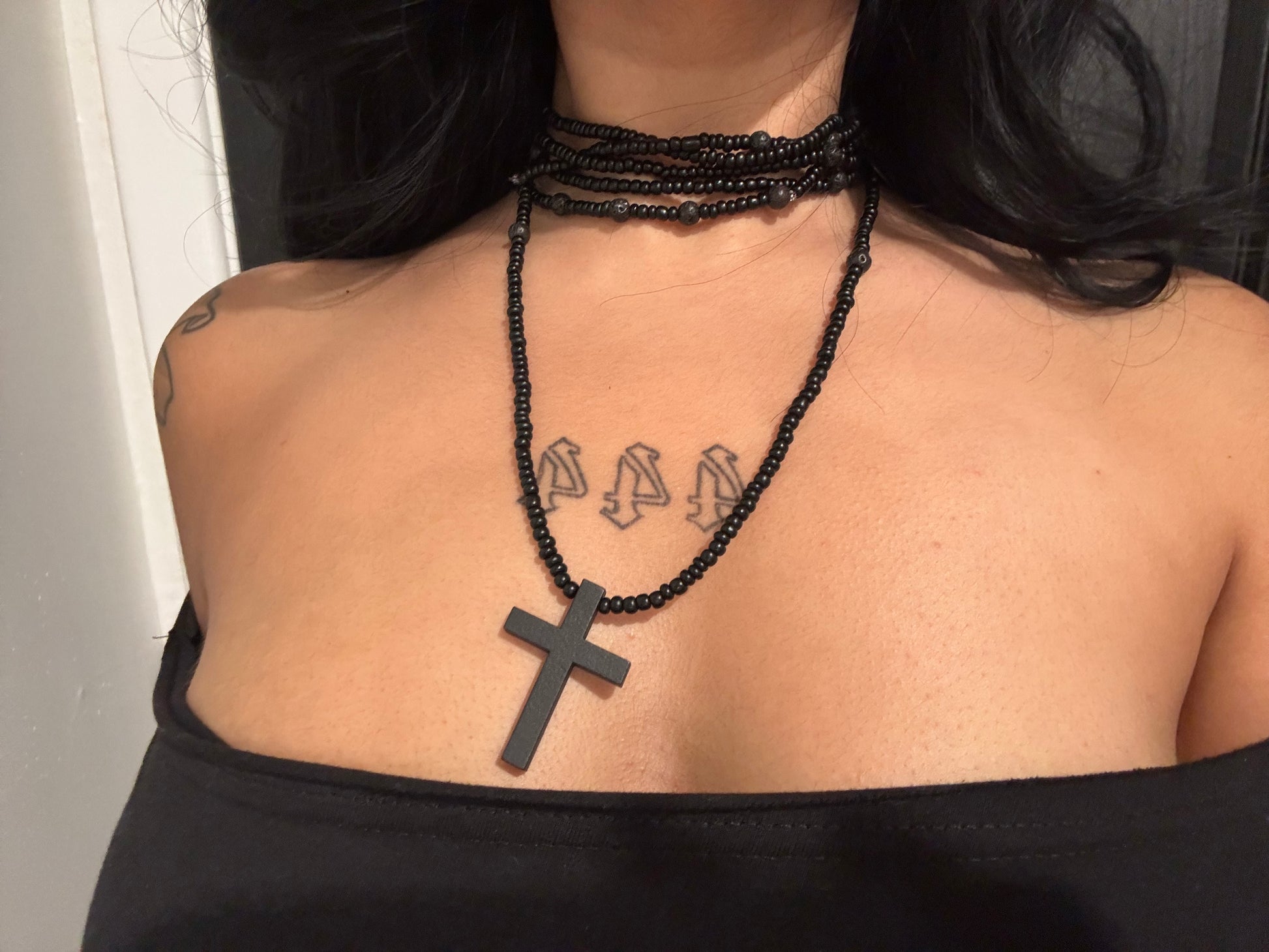 Stacked Beaded Necklace