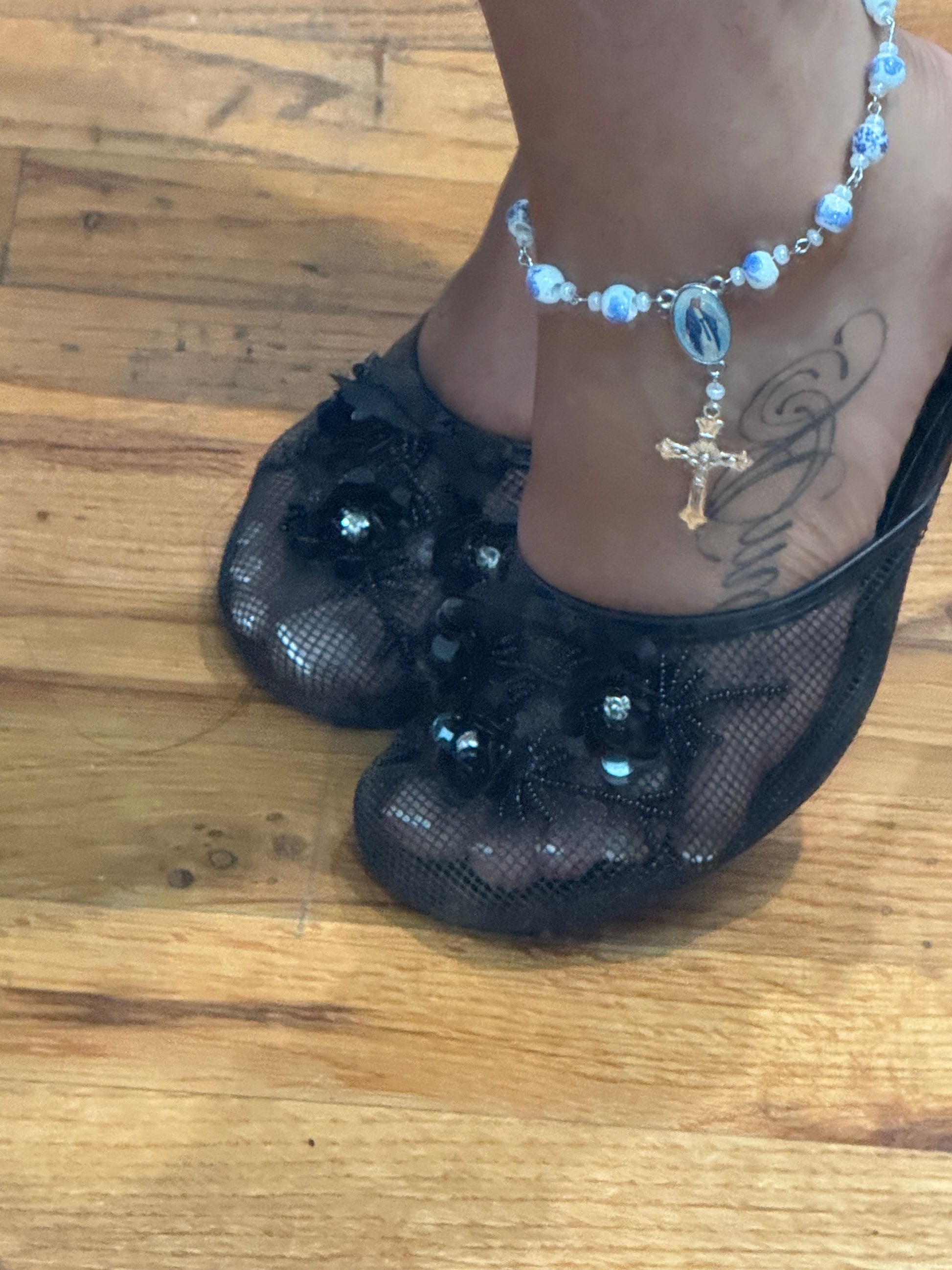 Porcelain Blue Anklet