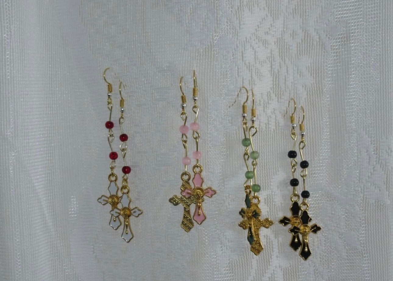 Cross Earrings <3