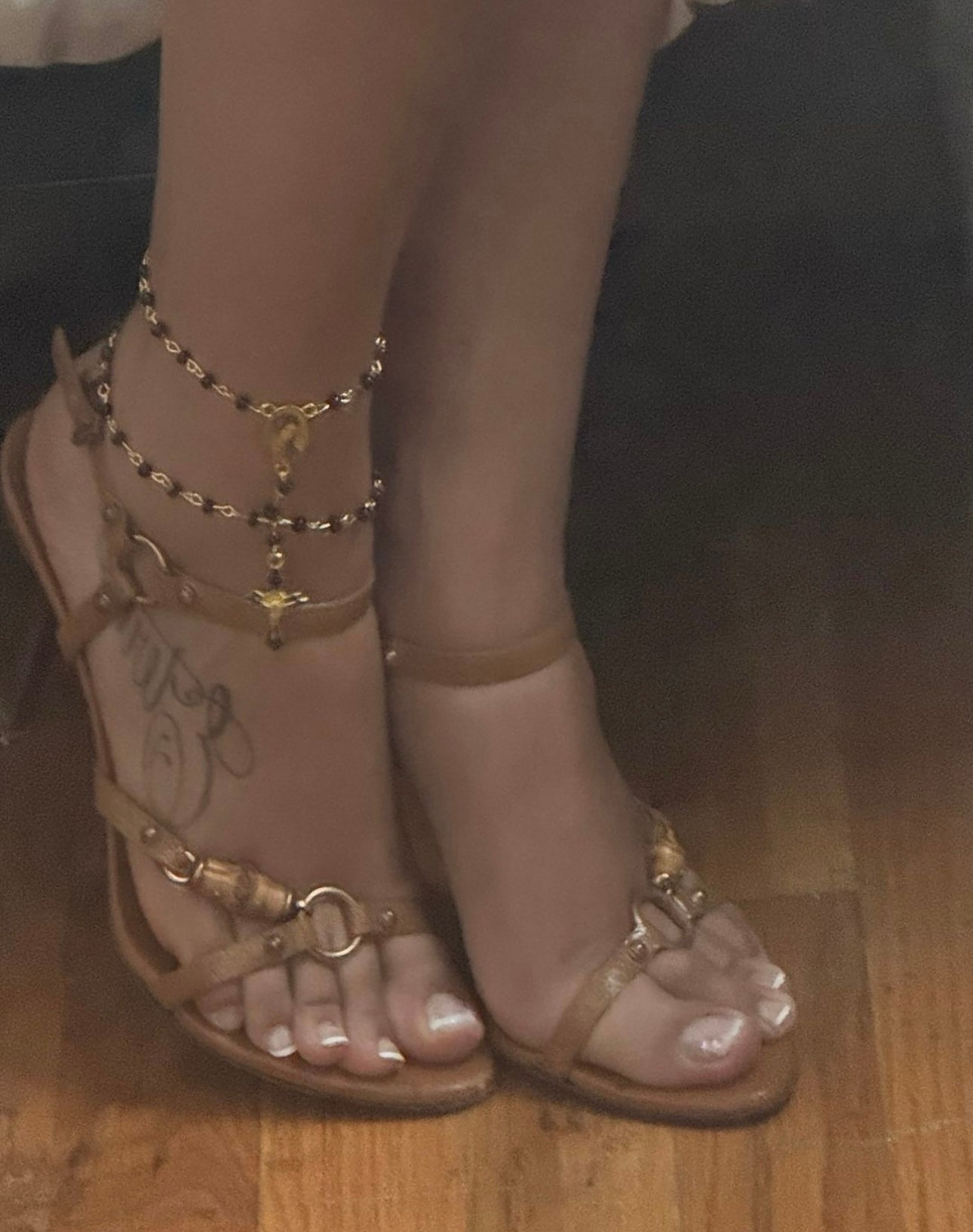 Stacked Anklet
