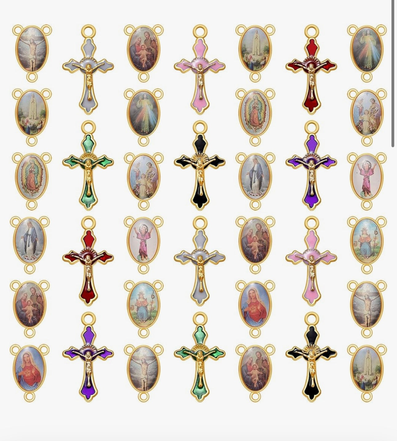 Custom Rosary Anklet